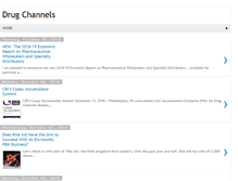 Tablet Screenshot of drugchannels.net